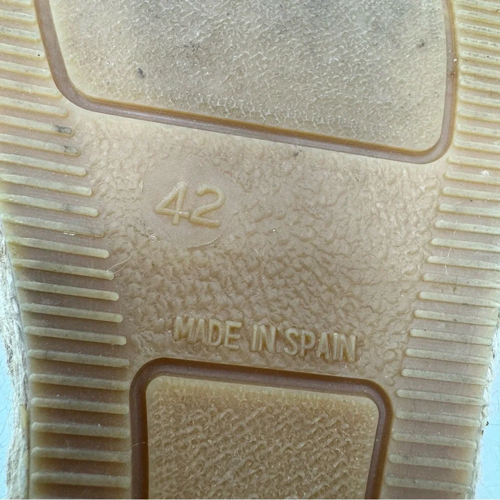 Toni Pons Nuria Vibrant Yellow Leather Espadrille Wedge Sandals